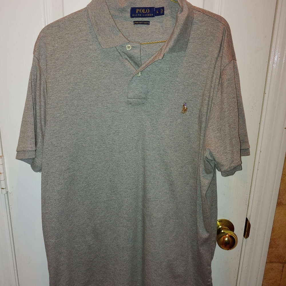 Ralph Lauren Gray Polo L